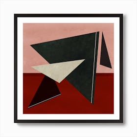 Geometry Square Art Print