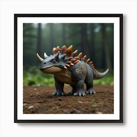 Triceratops 3 Art Print