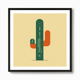 Cactus Illustration Art Art Print