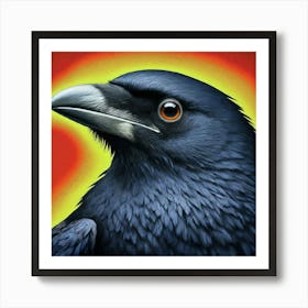 Raven 2 Art Print