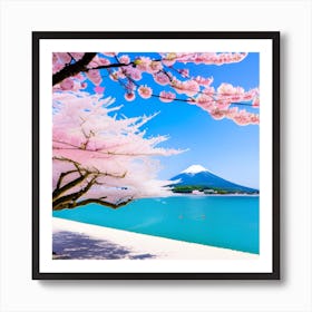 Beautiful Sakura Blossom Art Print