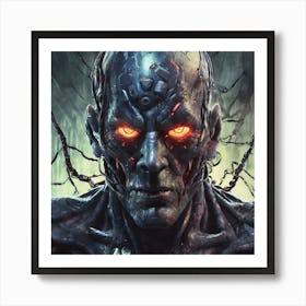 Psycho surge Art Print