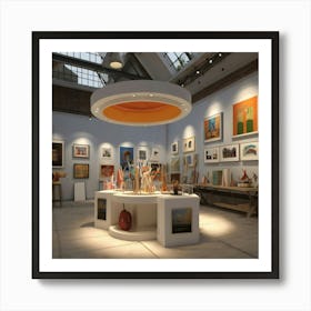 Gallery Space 2 Art Print