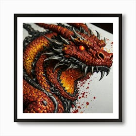 Dragon Art Art Print