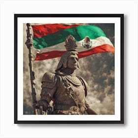 Mexican Warrior 1 Art Print