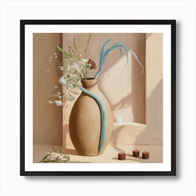 Vase Of Flowers 2 Art Print