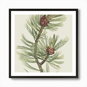 Vintage Christmas 17 Art Print