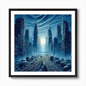 Apocalypse City Art Print