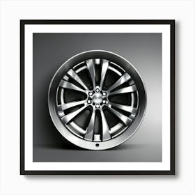 Bmw Rim Art Print