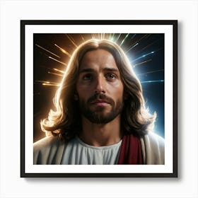 God Jesus Art Print