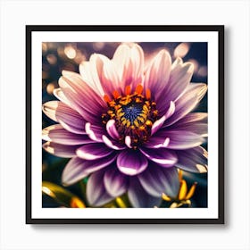 Purple Flower Art Print