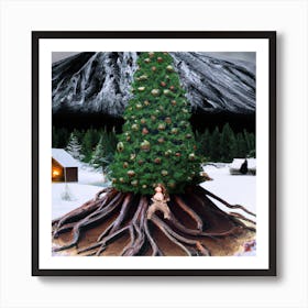 Christmas Tree Art Print