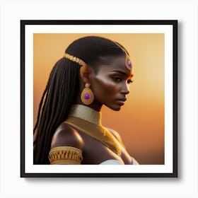 Egyptian Beauty Art Print