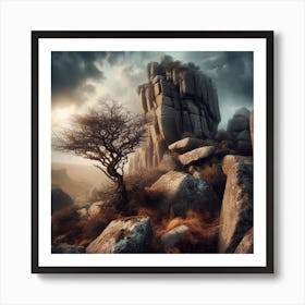 Lone Tree 1 Art Print