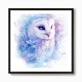 Barn Owl 1 Art Print