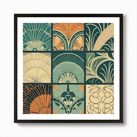 Deco Pattern Art Print