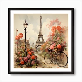 Old Paris By Csaba Fikker 40 Art Print