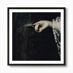 'The Hand In The Rain' Art Print