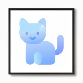 Blue Cat 1 Affiche