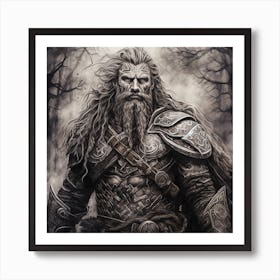 Viking Art Print