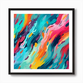 Abstract Painting 187 Art Print