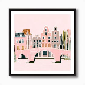 Amsterdam summer Art Print