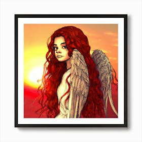 Angel Art Print