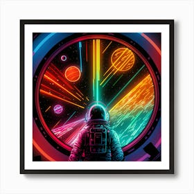 Space Art Art Print