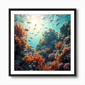 Coral Reef5 Art Print