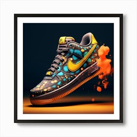 Nike Air Force 1 8 Art Print