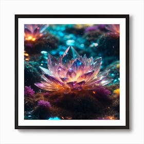 Lotus Flower Art Print