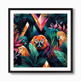 Jungle Art Art Print