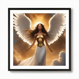 Angel 3 Art Print