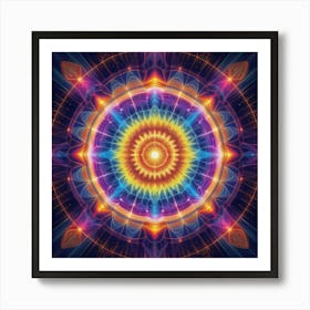 Mandala Art Print