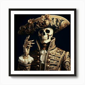 Skeleton 7 Art Print