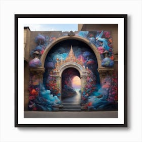 Egyptian Fantasy Art Print