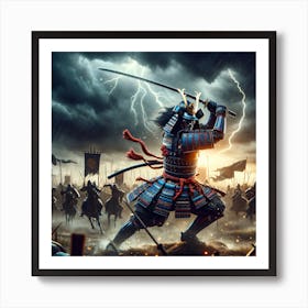 War of the Samurai Art Print