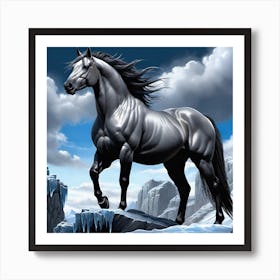 Beautiful Horse Art Print