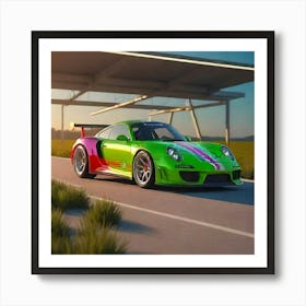 Porsche 911 Gt3 1 Art Print