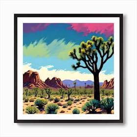 JOSHUA TREE ART Art Print