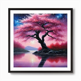 Cherry Blossom Tree 27 Art Print