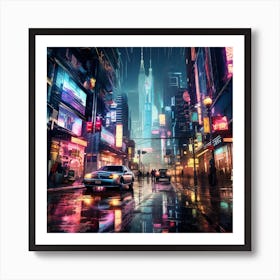 Blade Runner World Art Print