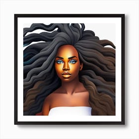 From Melanin, With Love - Unfiltered Art Print