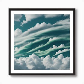 Cloudy Sky Art Print