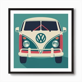 Vw Bus simplicity Affiche