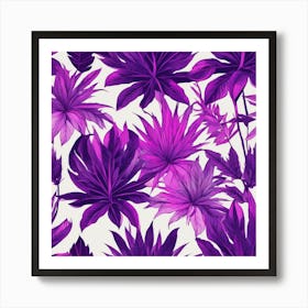 Botanical Pattern 3 Art Print