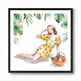 Tropical Tranquility Affiche