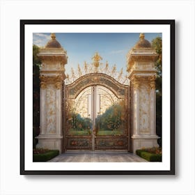 The Pearly Gates 6 Art Print