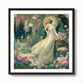 Rose Garden Art Print