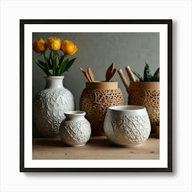 Vases And Pots Art Print